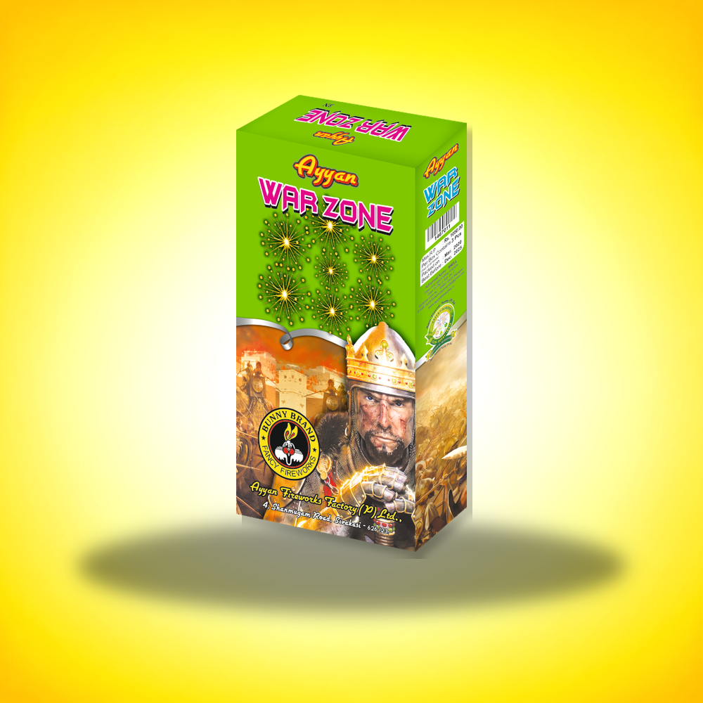 WAR ZONE (CRACKLING) 3PCS