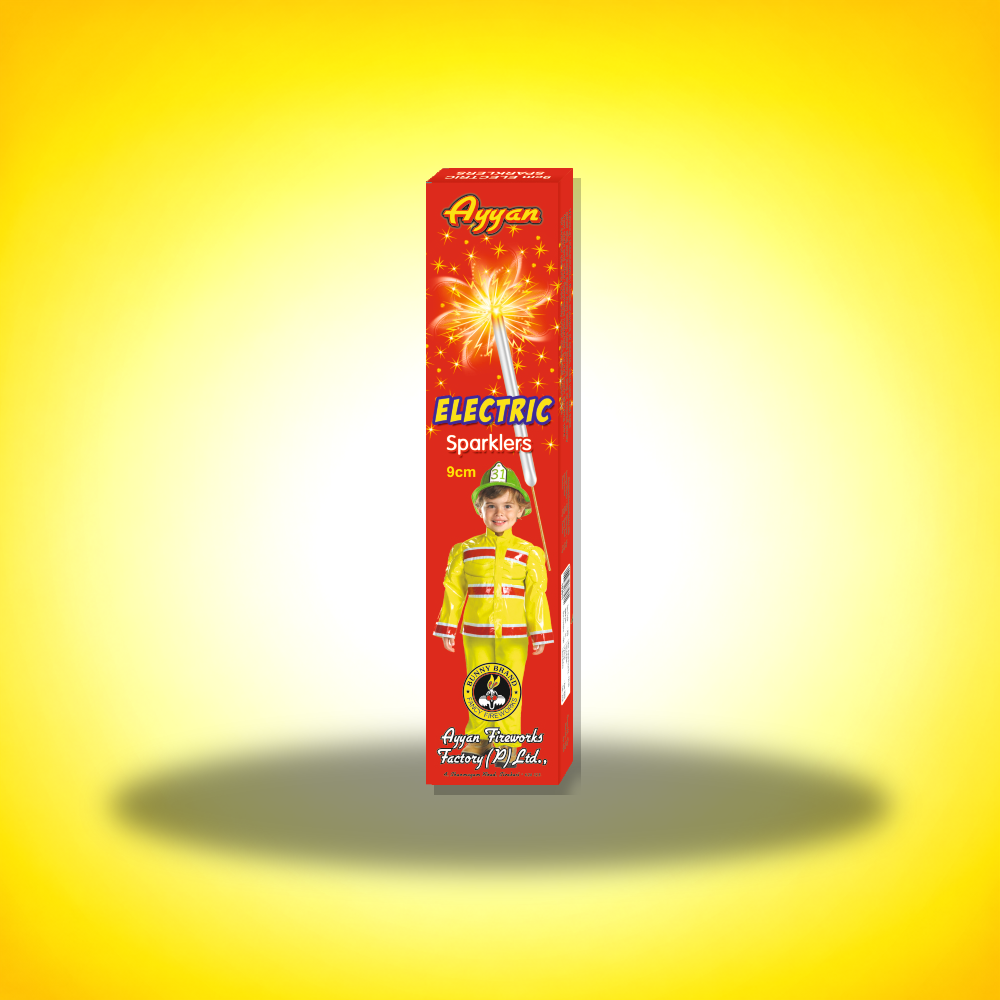 9 CM ELECTRIC SPARKLERS